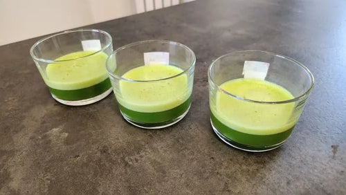 Verres de matcha